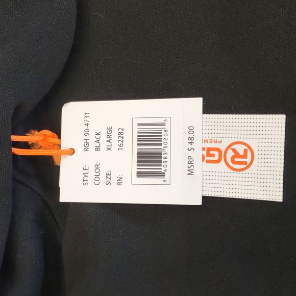 RGSTR BLACK HOODIE, Size XL - Picture 8 of 12